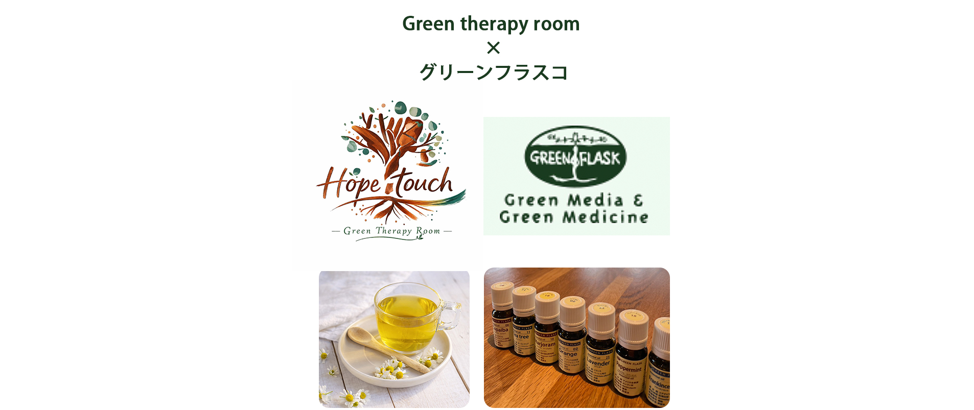 Green therapy room✖️グリーンフラスコ
